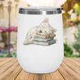 West Highland Terrier Books Dog Breed Westie For Men Women Girls Kids Wine Tumbler