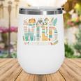 Wild About Reading Bookworm Book Reader Zoo Animals Wine Tumbler
