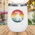Women's Easily Distracted By Books Wine Tumbler
