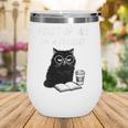 Women's First Of All I’m A Delight Cute Cat Books Coffee Humor Wine Tumbler Women's First Of All I’m A Delight Cute Cat Books Coffee Humor Wine Tumbler