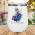 Women's Vintage Book Quote It’s No Use Going Back To Yesterday Wine Tumbler