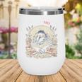 In A World Full Of Bookworms Be A Book Raven Reader Reading Wine Tumbler