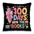 100th Day Of School Teacher Floral 100 Days In The Books Pillowcase