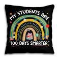 100th Day Of School Teachers Students Women Floral Books Pillowcase