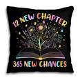 12 New Chapters 365 New Chances New Year Reading Book Tee Pillowcase