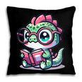 Adorable Book Lover Basilisk With Reading Glasses Cute Pillowcase