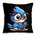 Adorable Book Lover Blue Jay With Reading Glasses Cute Pillowcase Adorable Book Lover Blue Jay With Reading Glasses Cute Pillowcase