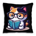 Adorable Book Lover Calico Cat With Reading Glasses Cute For Men Women Kids Pillowcase Adorable Book Lover Calico Cat With Reading Glasses Cute For Men Women Kids Pillowcase