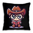 Adorable Book Lover Cowboy With Reading Glasses Cute Pillowcase