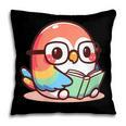 Adorable Book Lover Parrot With Reading Glasses Cute Pillowcase Adorable Book Lover Parrot With Reading Glasses Cute Pillowcase
