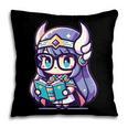 Adorable Book Lover Valkyrie With Reading Glasses Cute Pillowcase