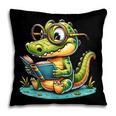 Alligator Reading a Book Animal Pillowcase Alligator Reading a Book Animal Pillowcase