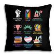 Ally Anti Trump Liberal BLM Love Is Love Banned Books Icons Pillowcase