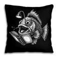 Anglerfish Reading Book Art Pillowcase