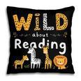 Animal Print Read A Book Character Kids Wild About Reading Pillowcase