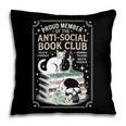 Anti-Social Book-Club Cat Graphic Pillowcase Anti-Social Book-Club Cat Graphic Pillowcase