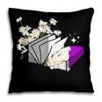 Asexual Book Lover LGBT Reading Pride Ace Flag Daisy Pillowcase