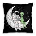 Astronaut Reading Book To Alien Moon Space Book Lover Men Pillowcase