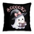 Boo Ghost Books Coquette Bow Halloween Women School Teacher Pillowcase Boo Ghost Books Coquette Bow Halloween Women School Teacher Pillowcase