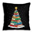 Book Christmas Tree Xmas Lights Book Lover Teacher Librarian Pillowcase Book Christmas Tree Xmas Lights Book Lover Teacher Librarian Pillowcase