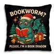 Book Dragon Christmas Reading For Fantasy Lovers Pillowcase Book Dragon Christmas Reading For Fantasy Lovers Pillowcase