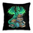 Book Dragon Reading Fantasy Pillowcase