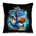 Book Dragon Reading Lover Pillowcase Book Dragon Reading Lover Pillowcase