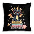Book Lover Chibi Dragon With Big Red Glasses Bookworm Pillowcase Book Lover Chibi Dragon With Big Red Glasses Bookworm Pillowcase