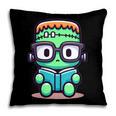 Book Lover Frankenstein's Monster With Reading Glasses Pillowcase