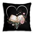 Book Lover Heart Shaped Reading Art Librarian Pillowcase Book Lover Heart Shaped Reading Art Librarian Pillowcase