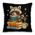 Book Lover Racoon Reading Bookish Library Read Books Be Kind Pillowcase
