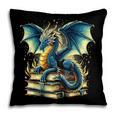 Book Lover Reading Fantasy Dragon Pillowcase
