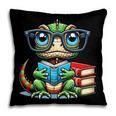Book Lover Reading Iguana Pillowcase