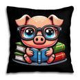 Book Lover Reading Pig Pillowcase