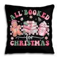 All Booked For Christmas Book Coffee Latte Gingerbread Pillowcase All Booked For Christmas Book Coffee Latte Gingerbread Pillowcase