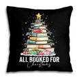 All Booked For Christmas Coquette Books Teacher Xmas Tree Pillowcase