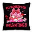 All Booked For Valentines Coquette Bow Book Valentine Day Pillowcase