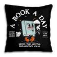 Bookish Mental Health Book A Day Retro Read More Book Pillowcase