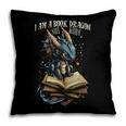 Bookish Quote I Am a Book Dragon Not a Worm Reading Book Pillowcase Bookish Quote I Am a Book Dragon Not a Worm Reading Book Pillowcase