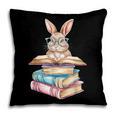 Books Bookworm Reader Book Cute Reading Bunny With Glasses Pillowcase