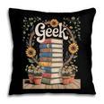 Books Geek Sunflower Floral Cute Vintage Books Reader Lover Pillowcase