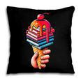 Books Reading Ice Cream Pillowcase Books Reading Ice Cream Pillowcase
