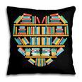 Bookshelf Heart Pillowcase