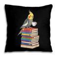 Bookworm Cockatiel Bird Reading Books Drinking Coffee Lover Pillowcase Bookworm Cockatiel Bird Reading Books Drinking Coffee Lover Pillowcase