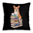 Bookworm Corgi Reading Books Drinking Coffee Dog Lover Pillowcase Bookworm Corgi Reading Books Drinking Coffee Dog Lover Pillowcase