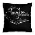 Cat Shh I'm Reading Book Reader Pillowcase