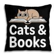 Cats And Books Pillowcase Cats And Books Pillowcase