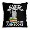 Cats And Books Read Reading Librarian Book Across America Pillowcase