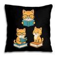 Cats Reading Book Lover Reading Bookworm Reader Pillowcase