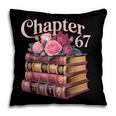 Chapter 67 Floral Book Stack Pillowcase